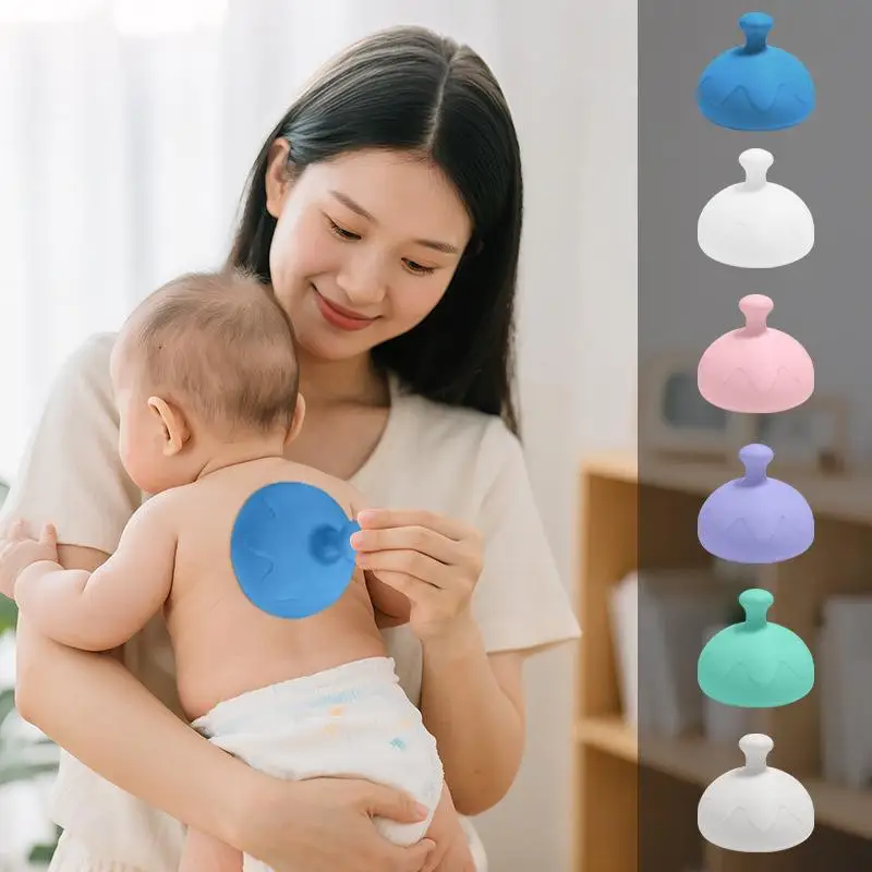 1 PCS Silicone Sputum Remover Cup Pressure Drum Massage Pressure Drum Massage Cup Chest Percussion Cup For Burping Adults