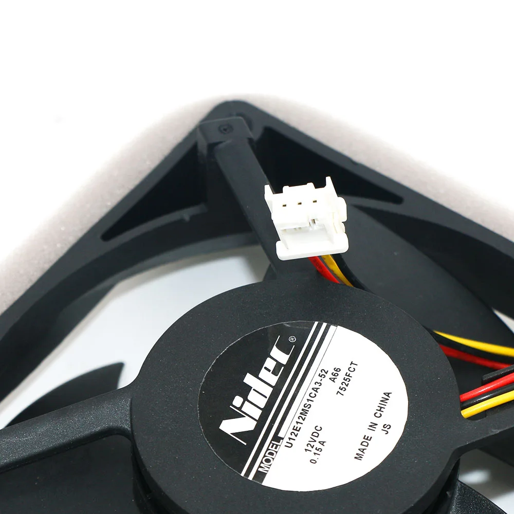NEW U12E12MS1CA3-52A66 Refrigerator Fan Motor DC12V 0.15A Parts Maintenance Fan Motor Nidec U12E12MS1CA3-52 A66 12V 0.15A
