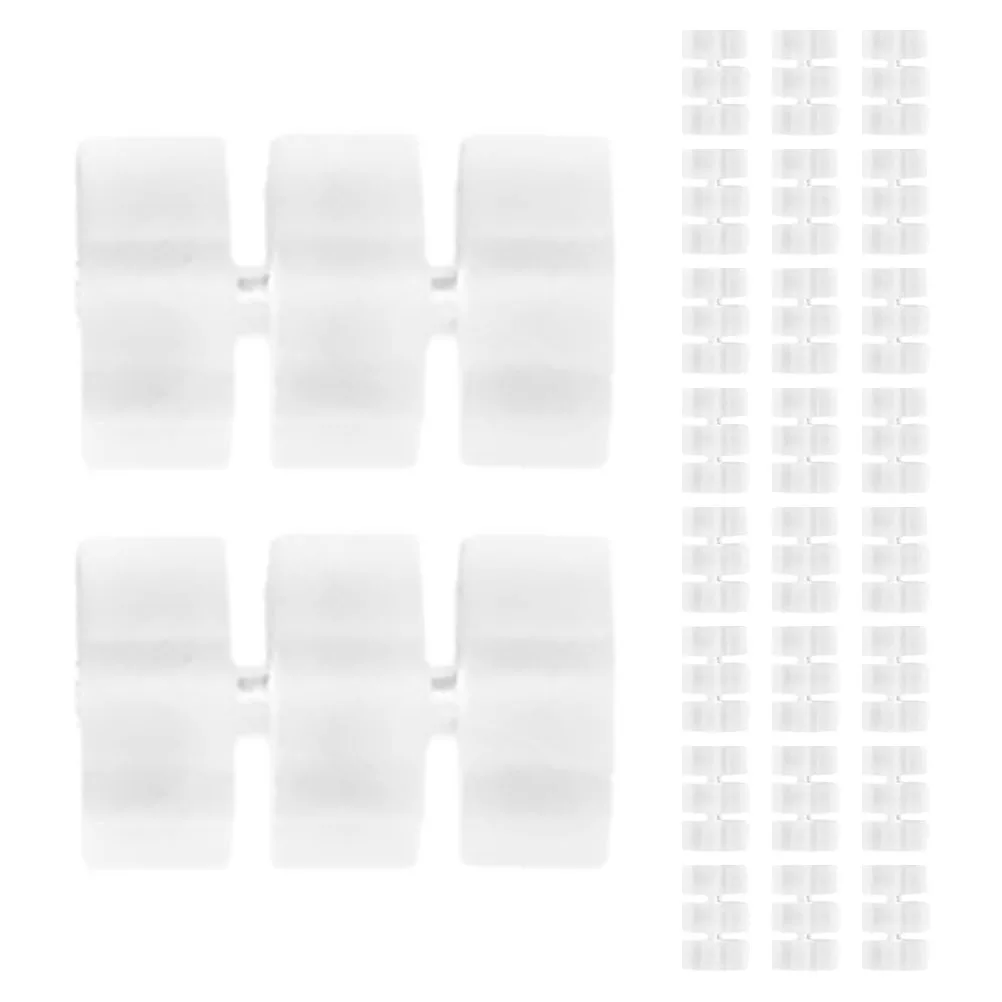 

50pcs Bike Brake Cable Silicone Ring Donuts Bicycle Accessories Silica Gel Clamp Durable Material Stability Reduction
