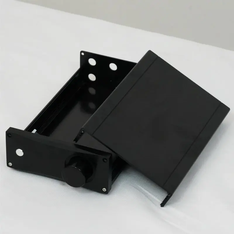 BZ1305 chasis amplificador totalmente de aluminio DIY Audio caja de preamplificador doméstico Mini Amp Case