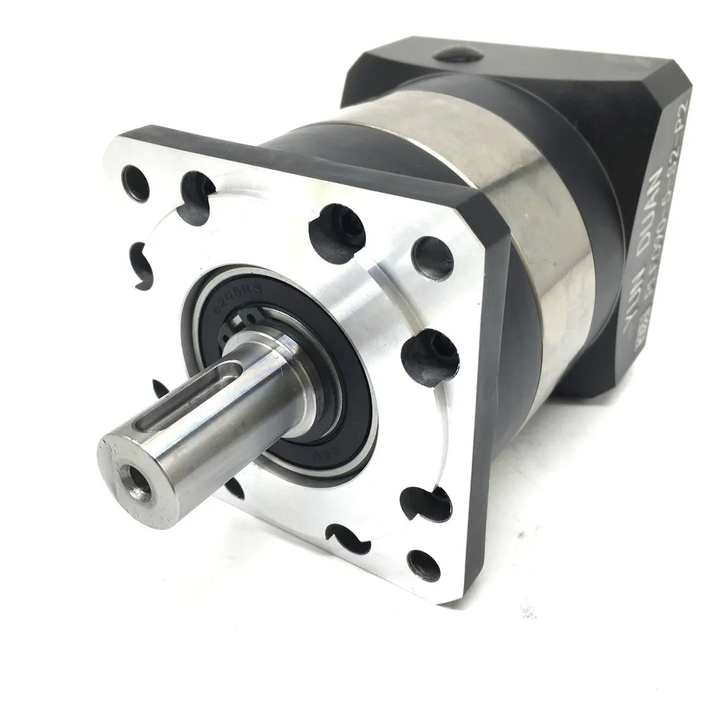 Planetary Gearbox Ratio3-100:1  Stepper motor Robot Lathe 7Arc minutes 19 24mm Input Reducer for Nema42 110mm Nema52 130mm