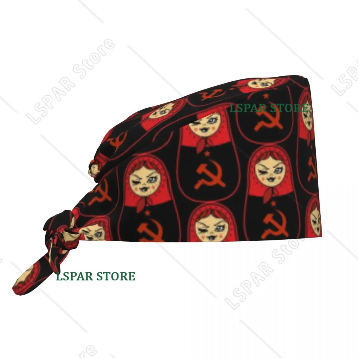 

Русская матрешка CCCP, шапка-скраб, хирургические шапочки-скрабы, унисекс, медицинская шапочка для медсестры, рабочая шапка-скраб для больничной аптеки