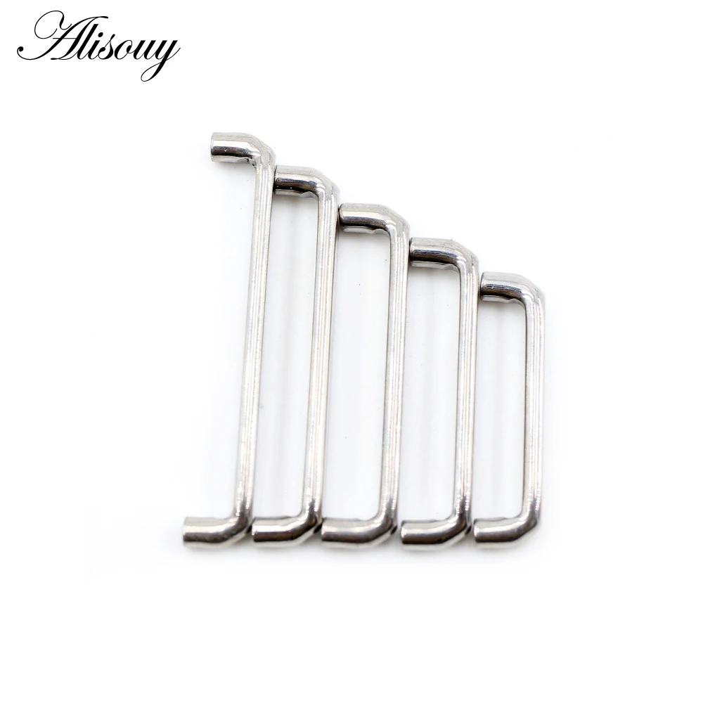 Alisouy 1PC Titanium Internally Threaded Surface Bar Base Barbell Micro Dermal Anchor Retainers Hide In Skin Piercing Jewelry