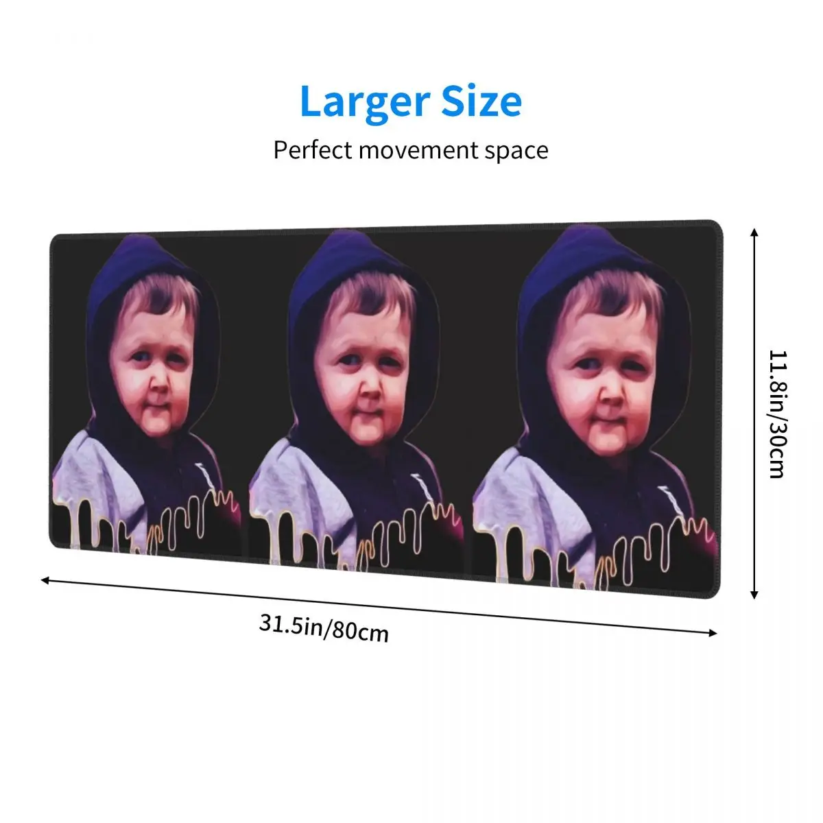 Hasbulla Magomedov Large Mouse Pad Computer Keyboard Mouse Mat Gamer PC Laptop Desk Mat Office Accessories Table Mats