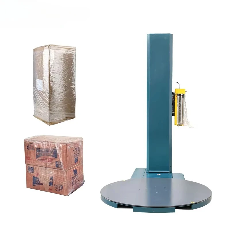 2000A Automatic Industrial Pallet Packaging Machine South Africa Pre-drawing Winding Machine Pallet Packaging Machine