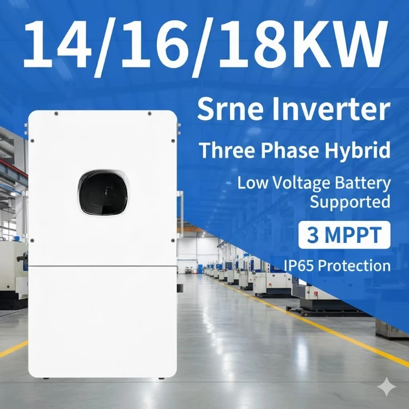 Srne 18KW, 20KW, 22KW, 25KW Photovoltaic Inverters for Home Use with Parallel-Connected Energy Storage Inverter