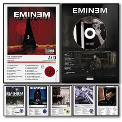 Pop Rapper Eminem poster aesthetic hip hop Singer Music Album Cover single Ep canvas print Wall Art student Dorm Room Decor