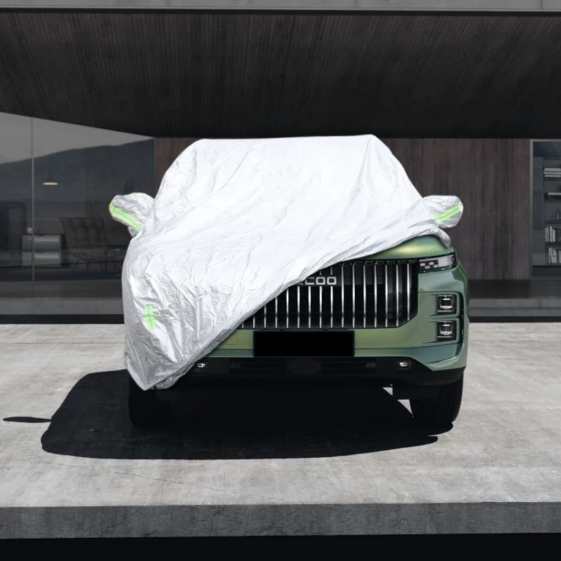 For CHERY JAECOO 7 9 2023 2024 2025 Car Cover Rain Frost Snow Sunshade Dust Waterproof Anti-UV Protect Cover Auto Accessories - Image 4