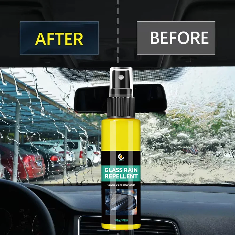 Car Water Repellent Spray Anti Rain Coating For Glass Fortify Hydrophobic Repellent Helmet Rainproof Agent YT142