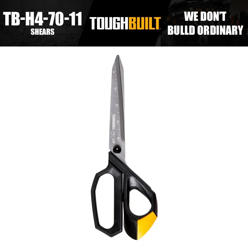 

Ножницы ToughBuilt TB-H4-70-11 Pro Grip 11 дюймов, ручные инструменты и аксессуары