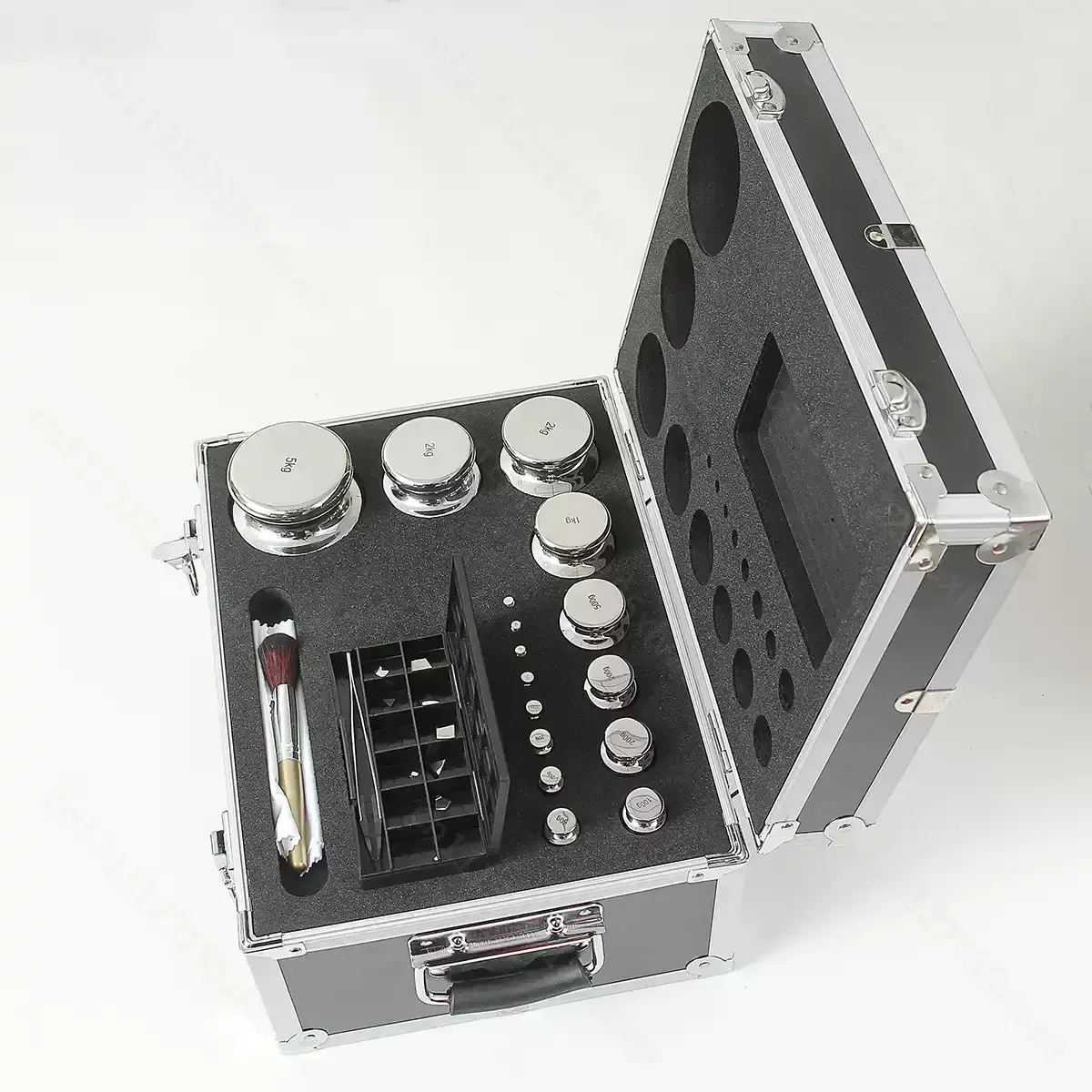F1 Stainless Steel Weight Box, 1mg-1g-100g-200g-500g-1kg-5kg Combination Weight Set