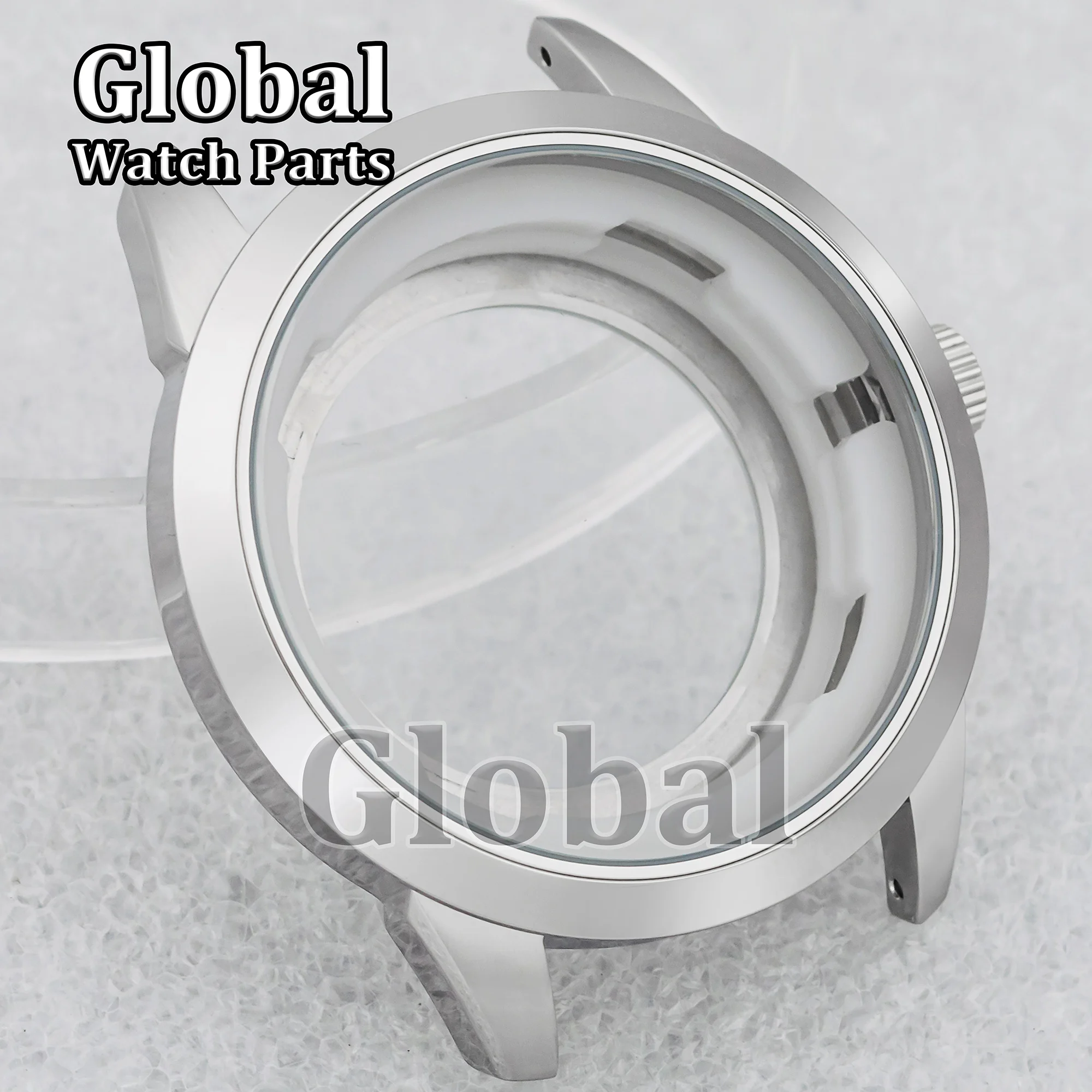 

High Quality NH35 Watch Case for Mark XX Stainless Steel 5ATM Waterproof Glass Bottom Fit NH36 Movement Repair Watch Parts