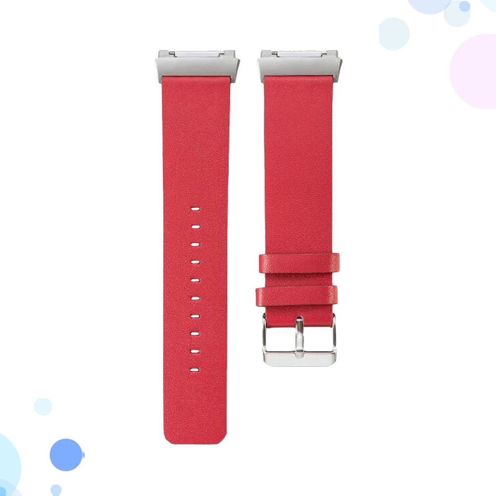 

High-Quality Ionic Leather Bracelet Band Smart Watch Strap With Clasp Fashionable For Adults And Kids