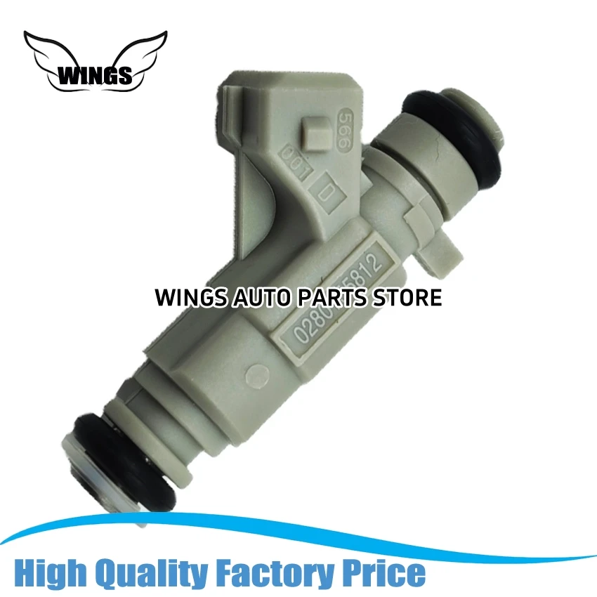 4 قطعة حاقن الوقود الجديد عالي الجودة 0280155812   مناسبة لفولكس واجن جولف 1.0L سنوات 1996-2005 #3
