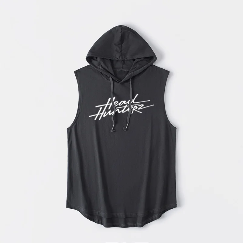 

Headz Hardsle DJ Music Svel ort Sve Simple Sle Vest T-irt Cotton Youth Faion Summer Casual Wear