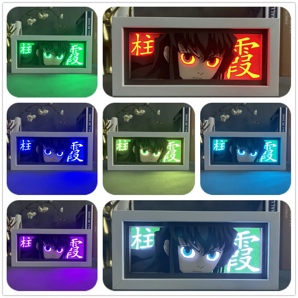 Anime Light Box Tokito Muichiro Manga Gadget regalo di compleanno regalo di natale per la decorazione della stanza lampada a luce notturna a Led