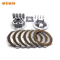 OTOM Motorcycle Slipper Clutch Assembly For ZONGSHEN CB Engine Transmission Disk Plate Clutch Friction Sheet Off Road Motocross