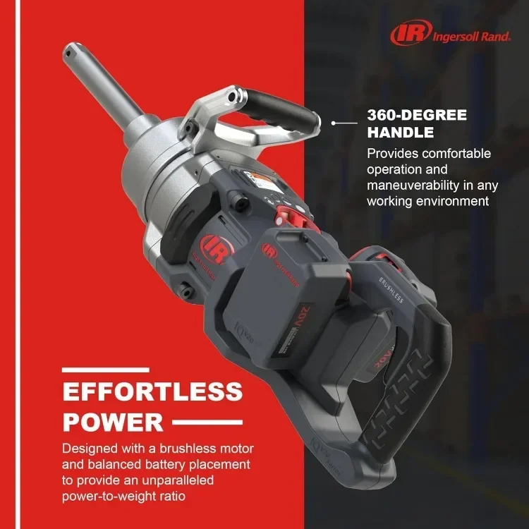 HOME.Consegna veloce.W9691-K4E Kit avvitatore a percussione a batteria da 1" a coppia elevata da 20 V, include 4 batterie e caricabatterie, incudine estese da 6"