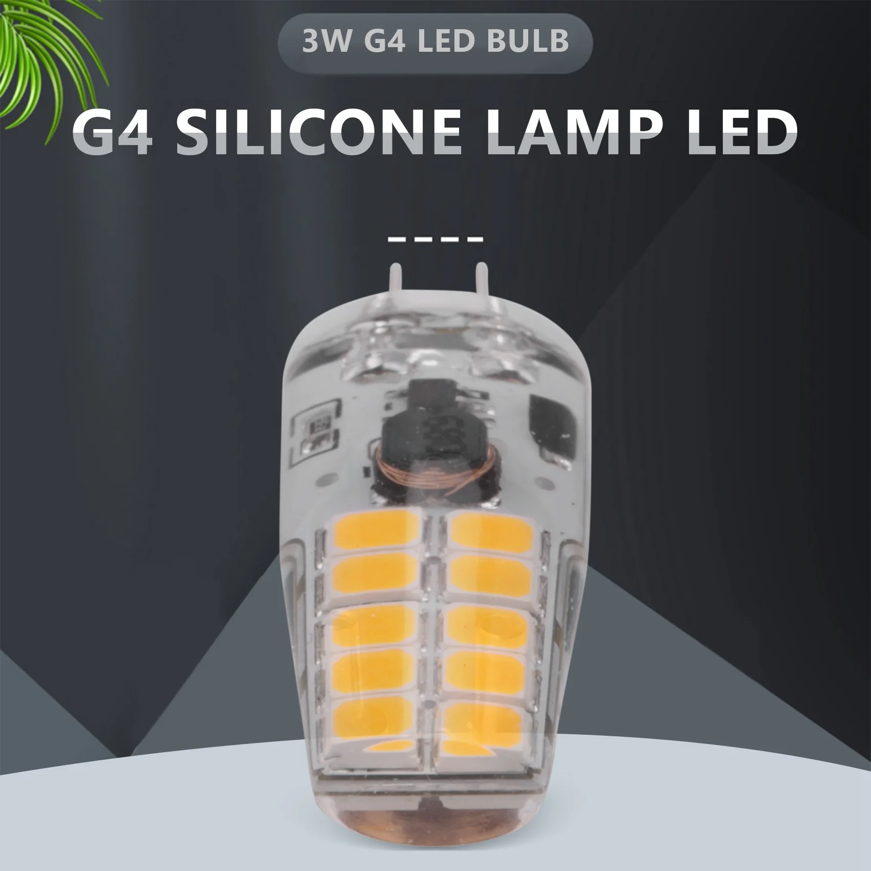 

A33R-10PCS G4 LED Bulb AC/DC12V-24V 3W LED G4 Light 20LED 360 Angle Light 2835SMD Replace 30W Halogen Lamp