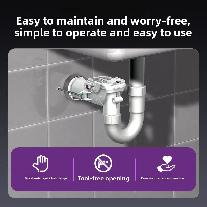 Check valve Check valve Sewer pipe Original imported kitchen bathroom Anti-backwater