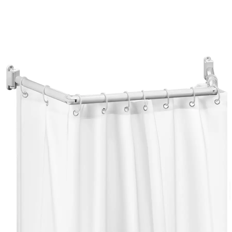 

Rv Shower Curtain Rod for Bathroom, Hinged Design for 3542 Inch Aluminum ExtendAshower Shower Rod for Rv, Bathroom, Bedroom, Fit