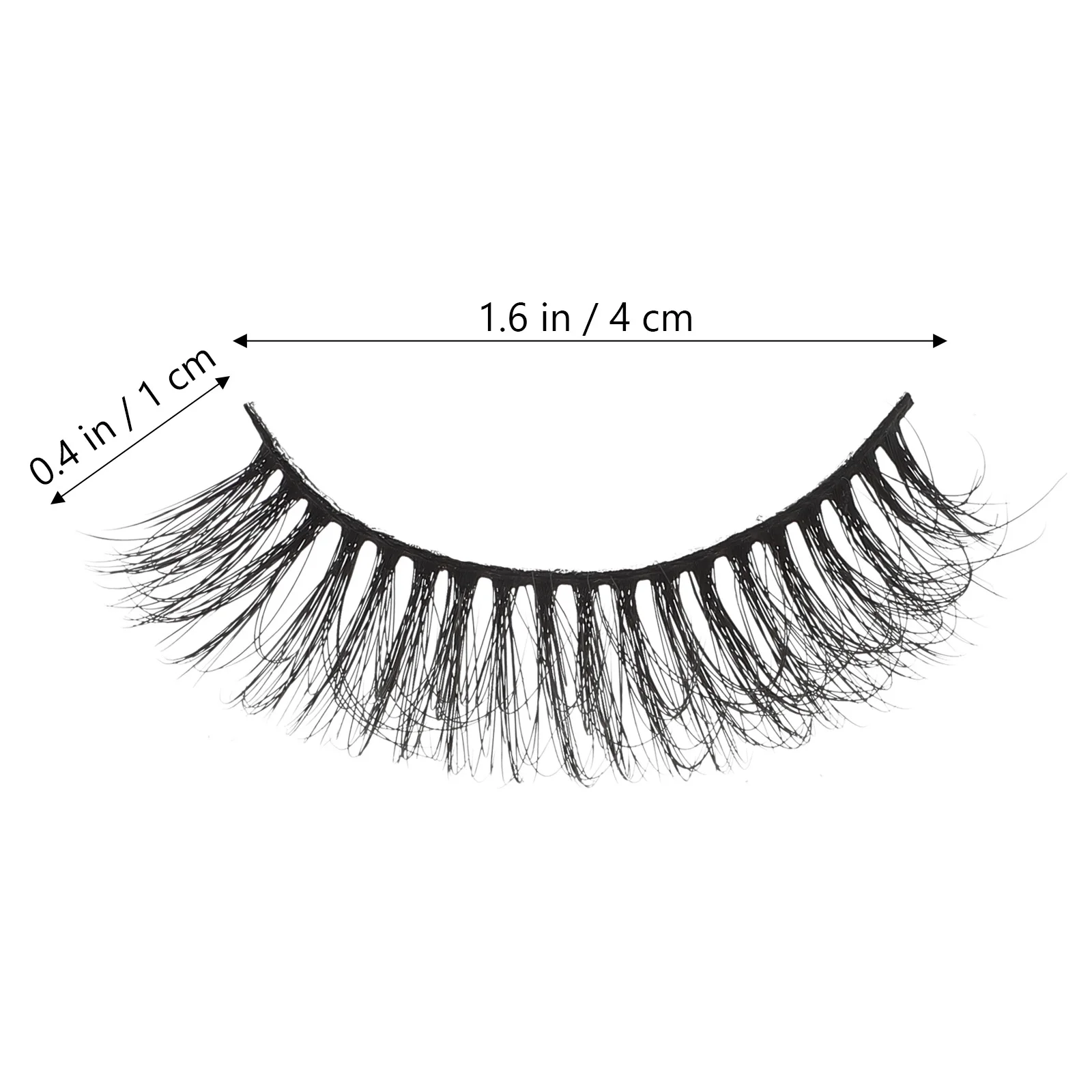 10Pairs Professional Fake Lashes Pack Natural Eyelashes Makeup Tools Curved Eyelid Dating Night Vacation Balls