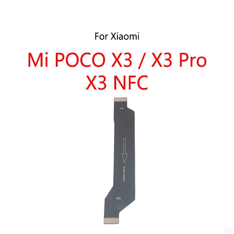 50 PCS/Lot For Xiaomi Mi POCO X3 NFC Pocophone X3 Pro LCD Display Connect Motherboard Cable Main Board Flex Cable