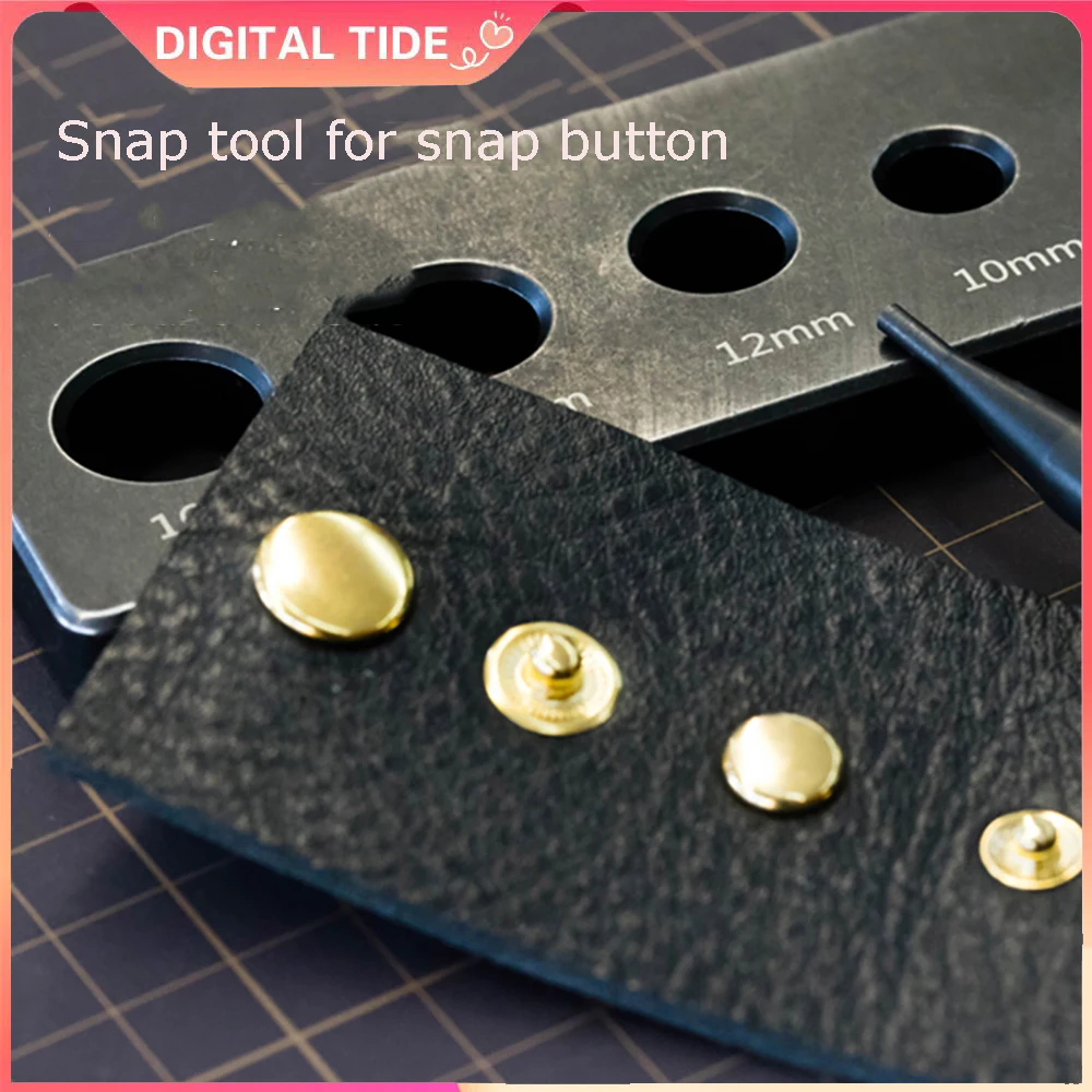Leather Snap Fastener Removal Tool DIY Handmade Leathercraft Goods Buckle Rivet Decorative Accessories Disassembly Tools