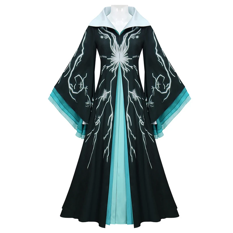 

Movie Adult Good Wizard Halloween Fancy Dress Up Wizards Of Men Costume Women Morrible Cosplay Costumes