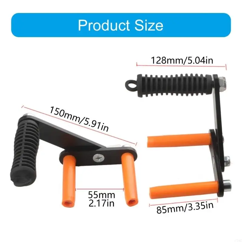 2pcs Portable Ergonomic Board Lifting Device для безопасного транспортного гипса дерева C7AC