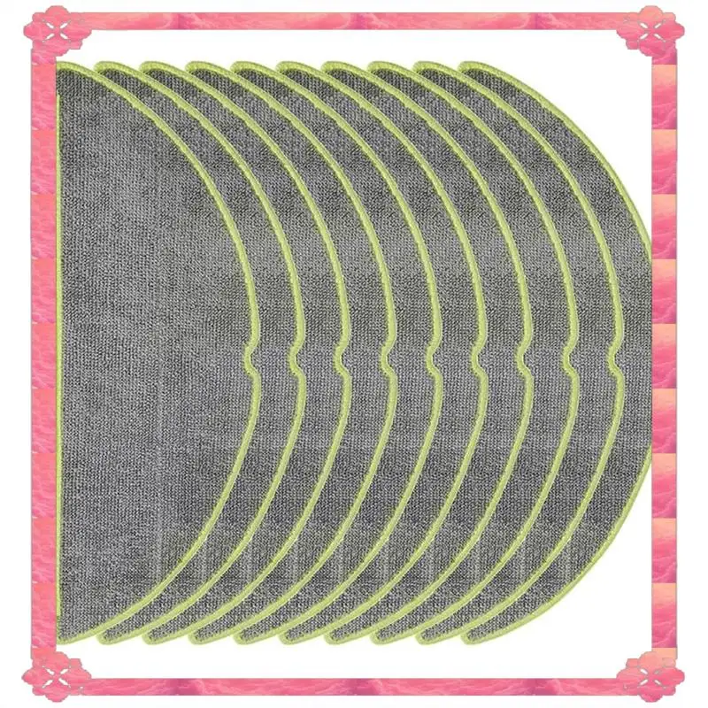 24-Hour Delivery Replacement Mop Pads(10PCS) For Irobot Roomba 205 Dust Compactor Vacuum Attachments Washable Reusable Microfibe