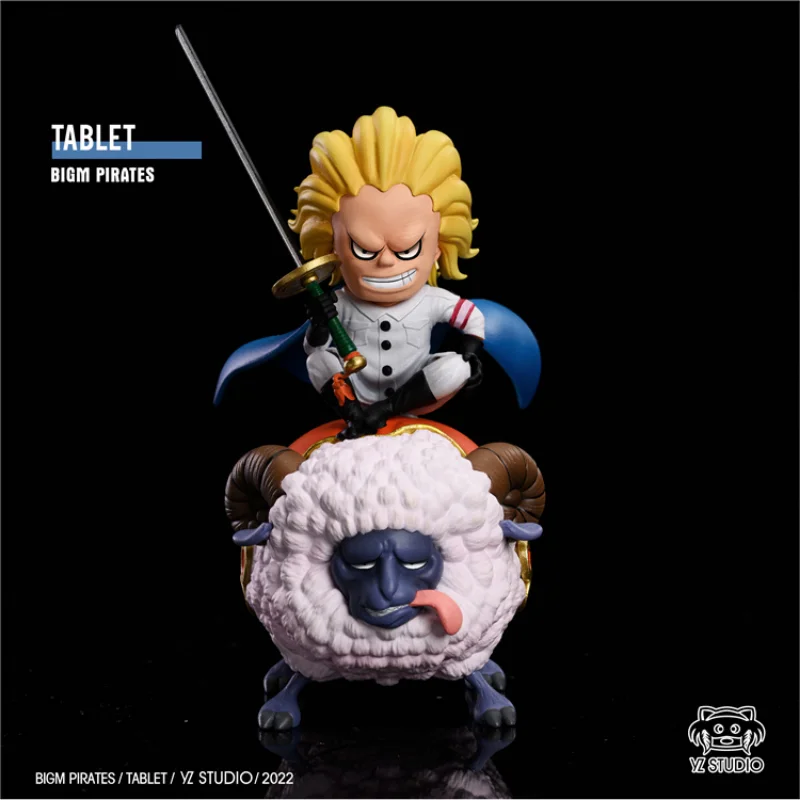 10.5Cm Gk Yz Studio One Piece Bigm Pirates Charlotte Tablet Anime Action Figure Limited Edition Model Garage Kit Statue Toys