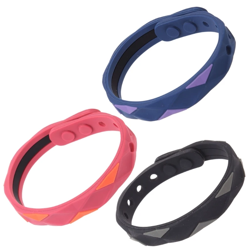 Adjustable Anti Static Bracelet Silicone Wrist Strap Removal Bracelet Body Static Eliminator Remove