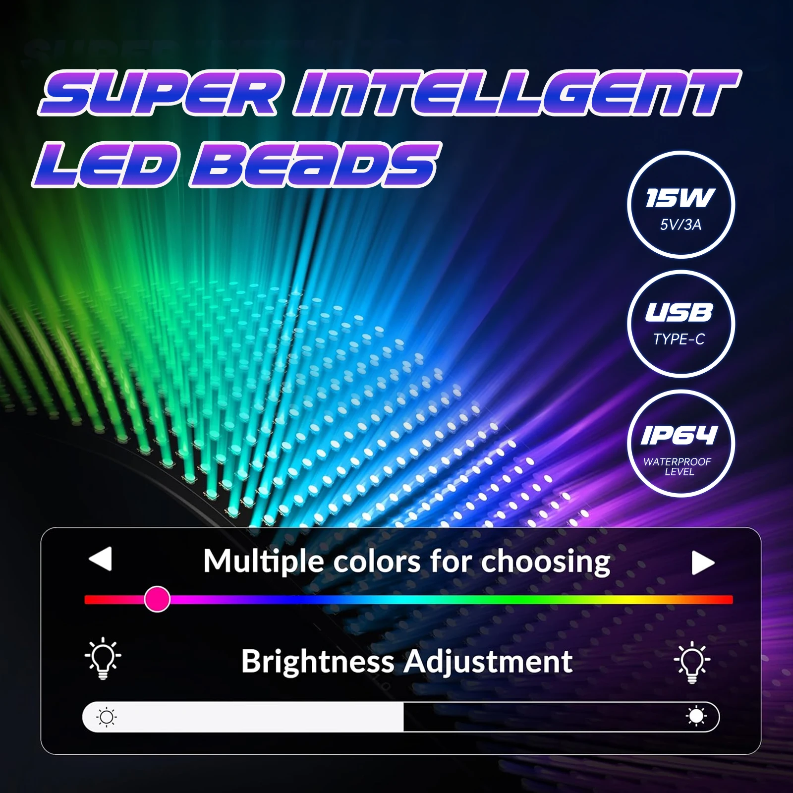 Car Windows Eyes Light For Truck Led Matrix Panel RGB LED Car Panel DIY Programmable Bluetooth App Control Scrolling Light