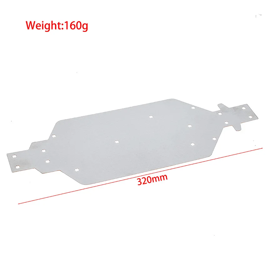 

Аксессуары для радиоуправляемых машин 1/10 LC RACING PTG-2: стальная броня шасси, металлические улучшенные детали и комплектующие