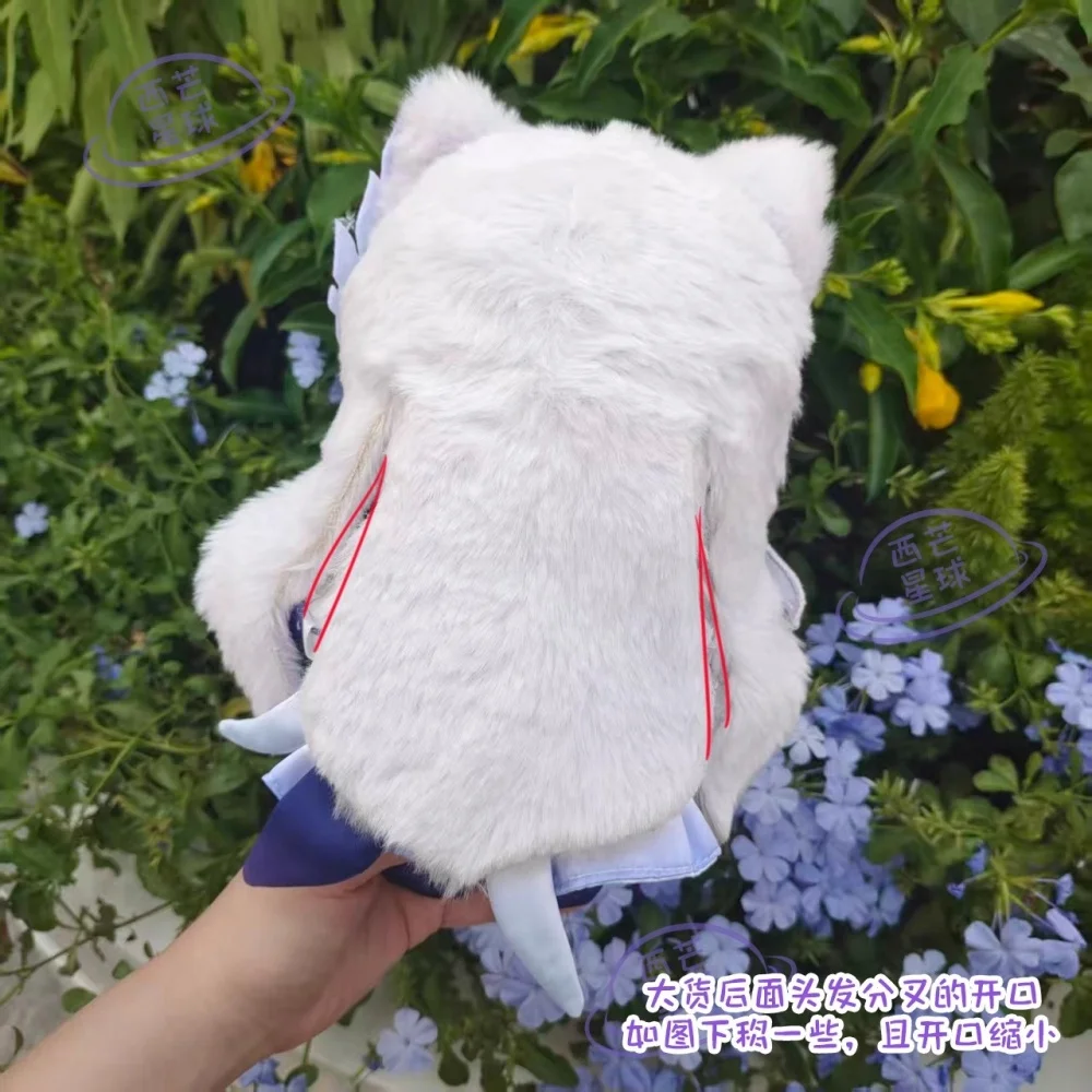 Plushie jogo genshin impacto skirk 20cm boneca brinquedo roupas de pelúcia traje cosplay presente bonito xm