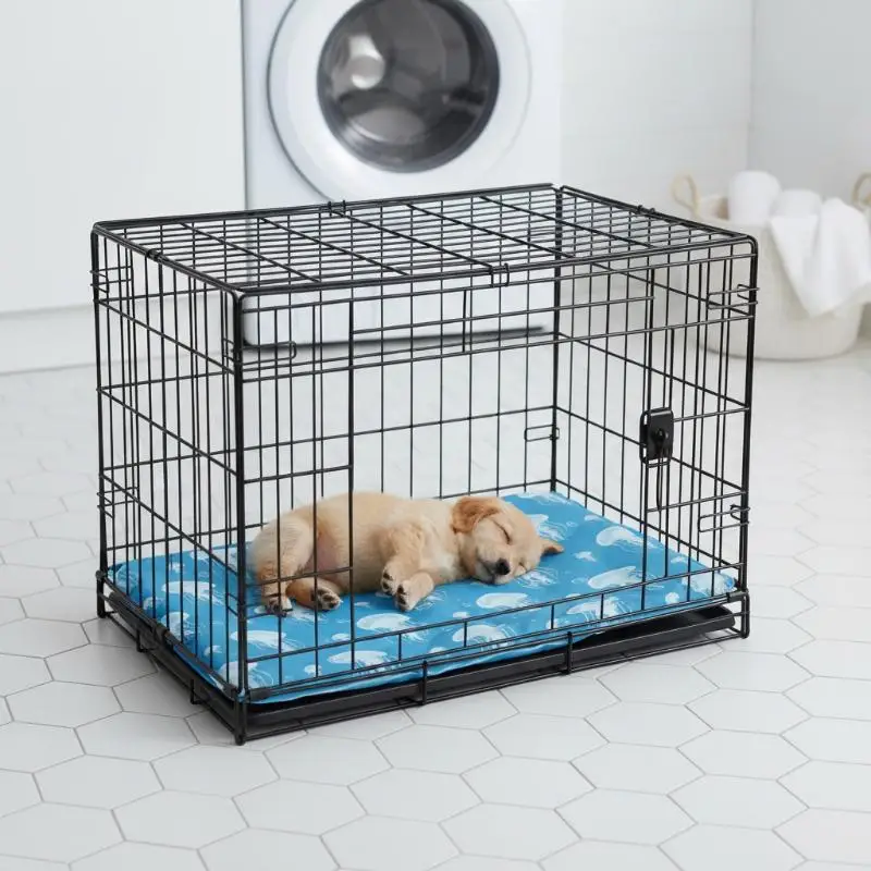 Dog Cat Cooling Mat Self Cooling Gel Pad Pet Ice Mat Summer Non Toxic For Indoor Sofa Crate Bed Use