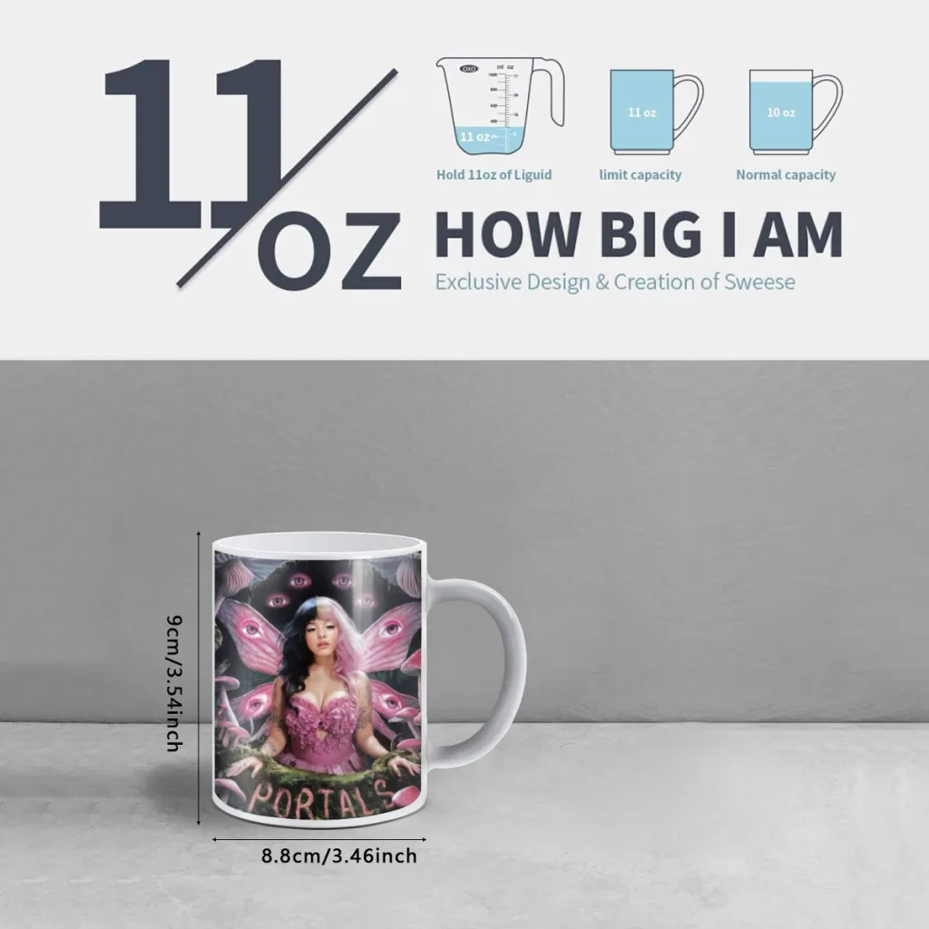 Singer Melanie Martinez Portals Coffee Mugs Cup Color Changed Mug Heat Sensitive Tea Cup Coffee Mug Gift Mug Drop Shipping