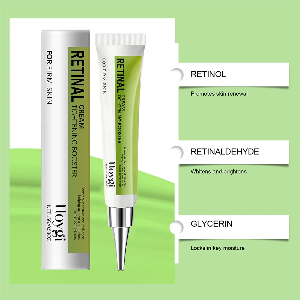 كريم عين الشبكية المضاد للتجاعيد يقلل من الخطوط الدقيقة أكياس العين ترطيب تنعيم ثبات شد الجلد كريم عين معزز 0.53 أوقية