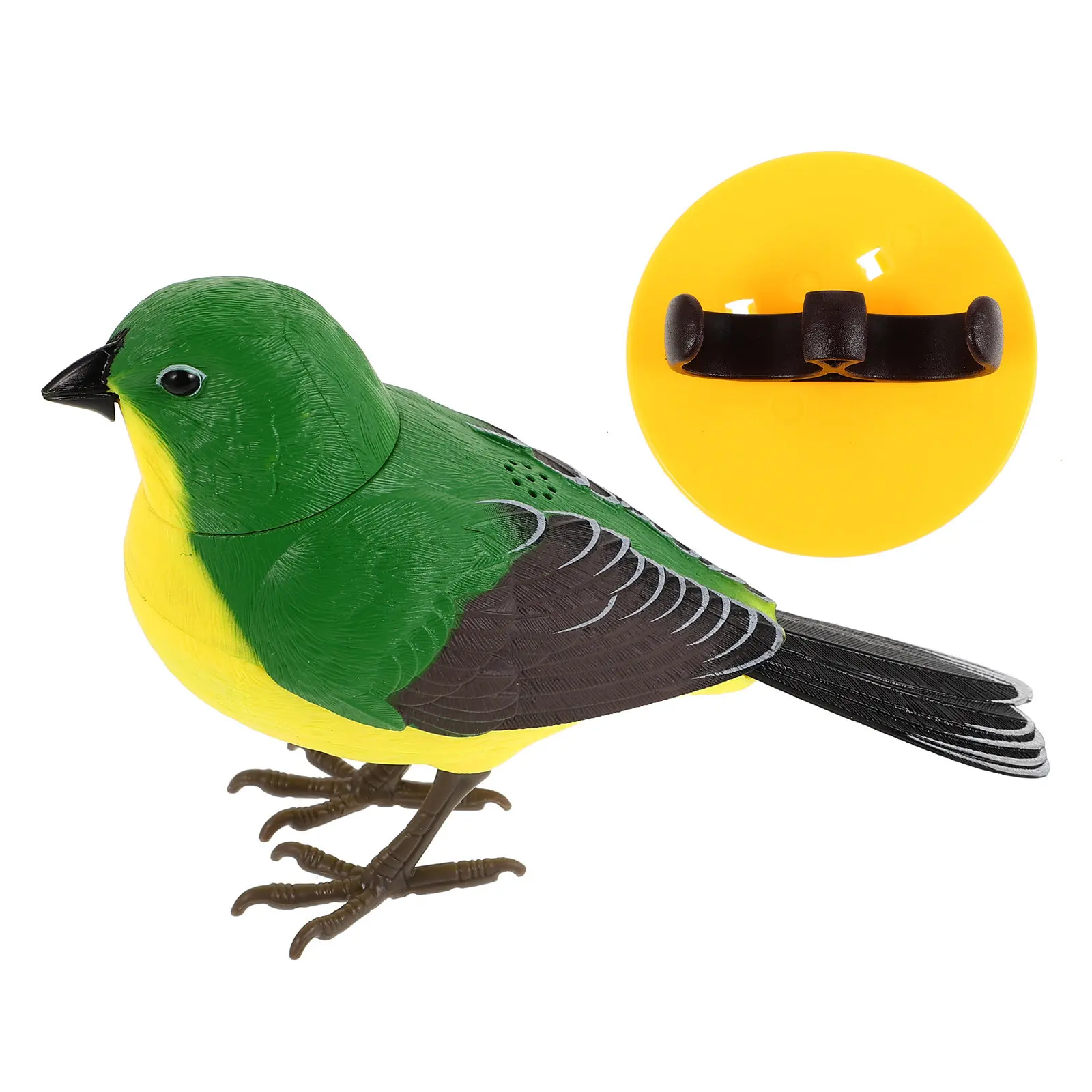 

Bird Plaything Chirping Sound Machine Toys Animal Decor Figurine Decors Artificial