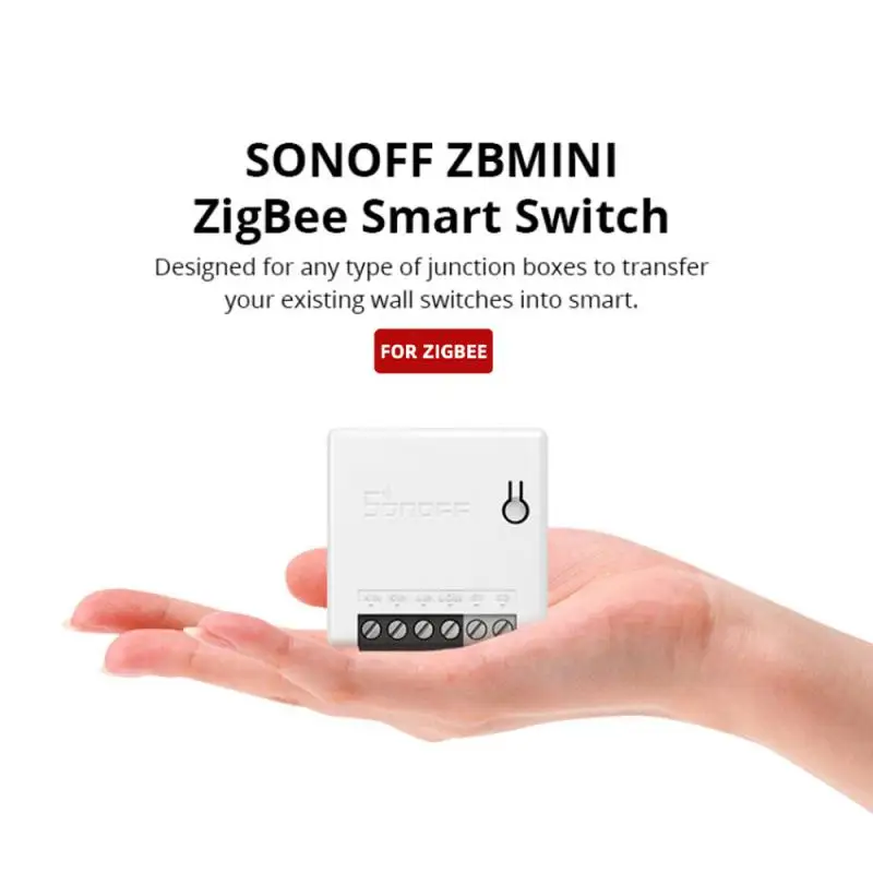 SONOFF MINI R2 WiFi Switch ZBMINI Smart Timer Switch Module 10A 2 Way Switch Voice Remote Control DIY For Smart Home Automation