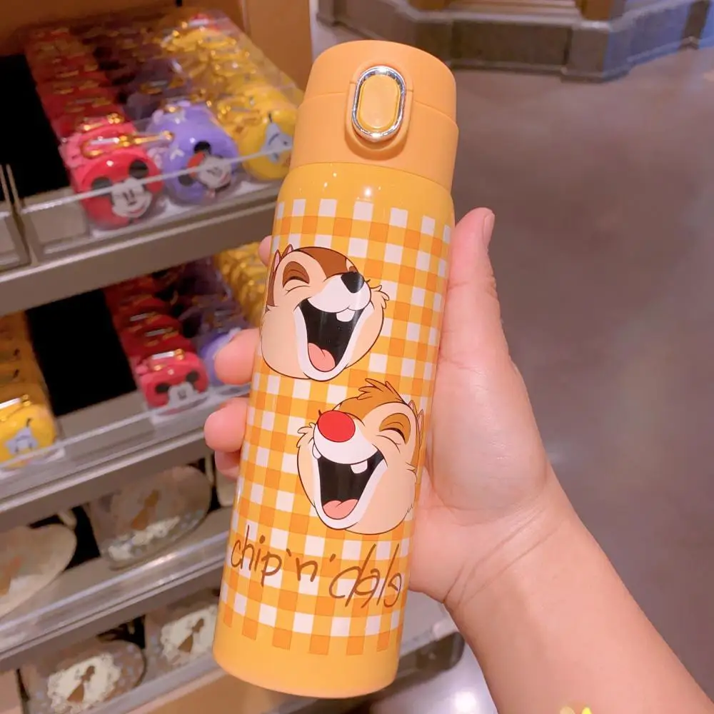 Shanghai Disneyland Souvenirs Donald Duck Mickey Mouse Minnie Cartoon Edelstahl Keep-Cool Cup Kindergeschenk
