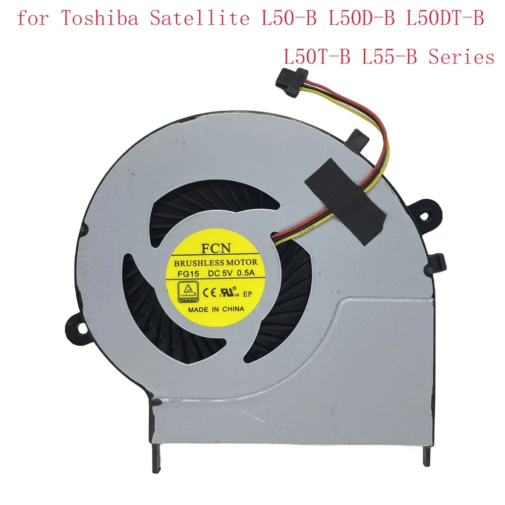 Replacement New Laptop CPU Cooling Fan for Toshiba Satellite L50-B L50D-B L50DT-B L50T-B L55-B DFS541105FC0T Fan