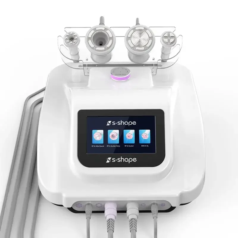 4 en 1 ultrasons de cavitation + dispositif mince multifonctionnel de beauté salon machine