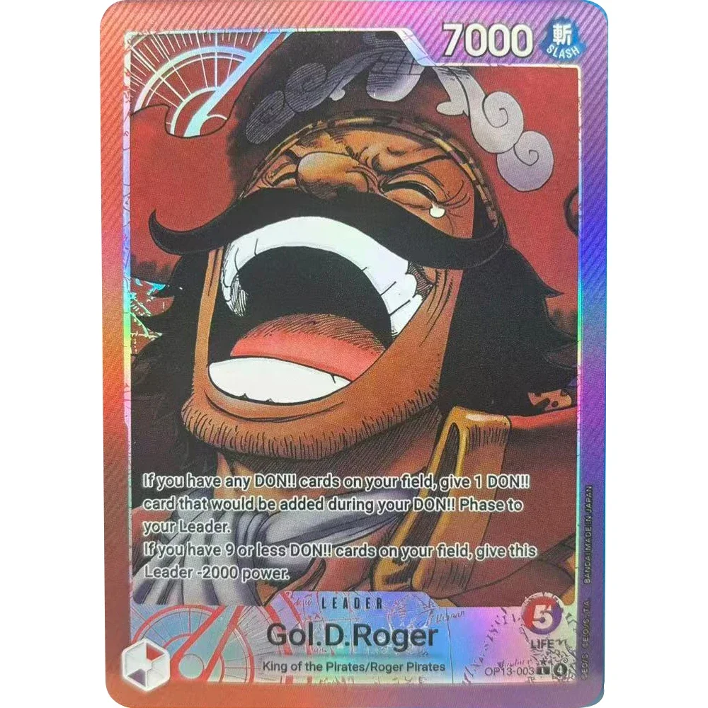 ONE PIECE DIY-Sammelkarten Roronoa Zoro Monkey D Ruffy Lysop Nami EN Hochwertiges, selbstgemachtes Spiel, Anime-Karten, Geschenkspielzeug