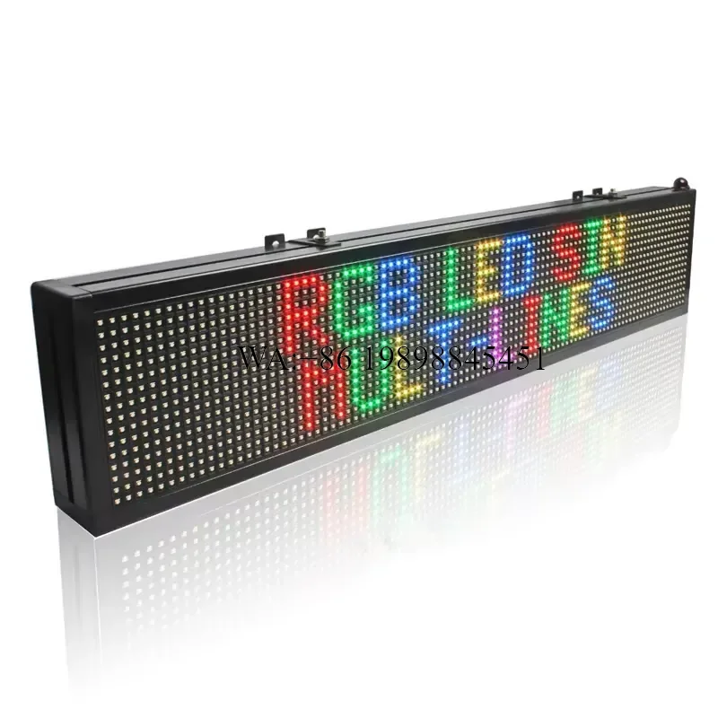 WMWMNU Factory Price LED Screen P10 Full Color Video Running Message Truck LED Advertising