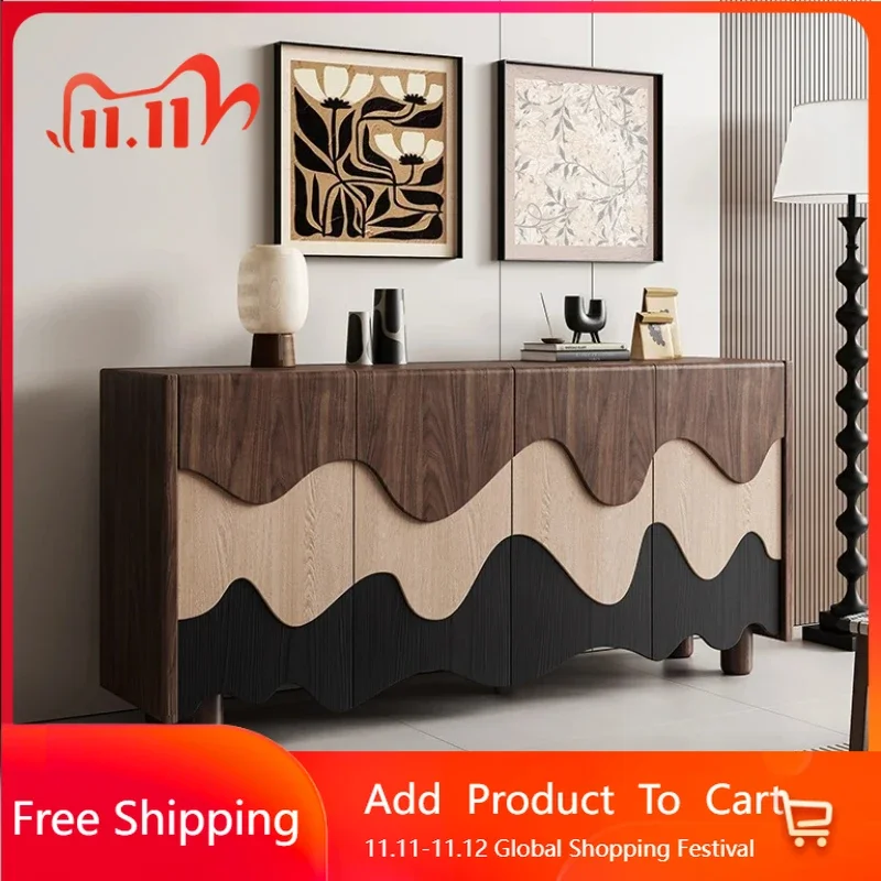 

Ergonomic Household Living Room Cabinet Luxury Exterior Modern Sideboard Cabinets Space Saving Unique Gabinete Trendy Furniture