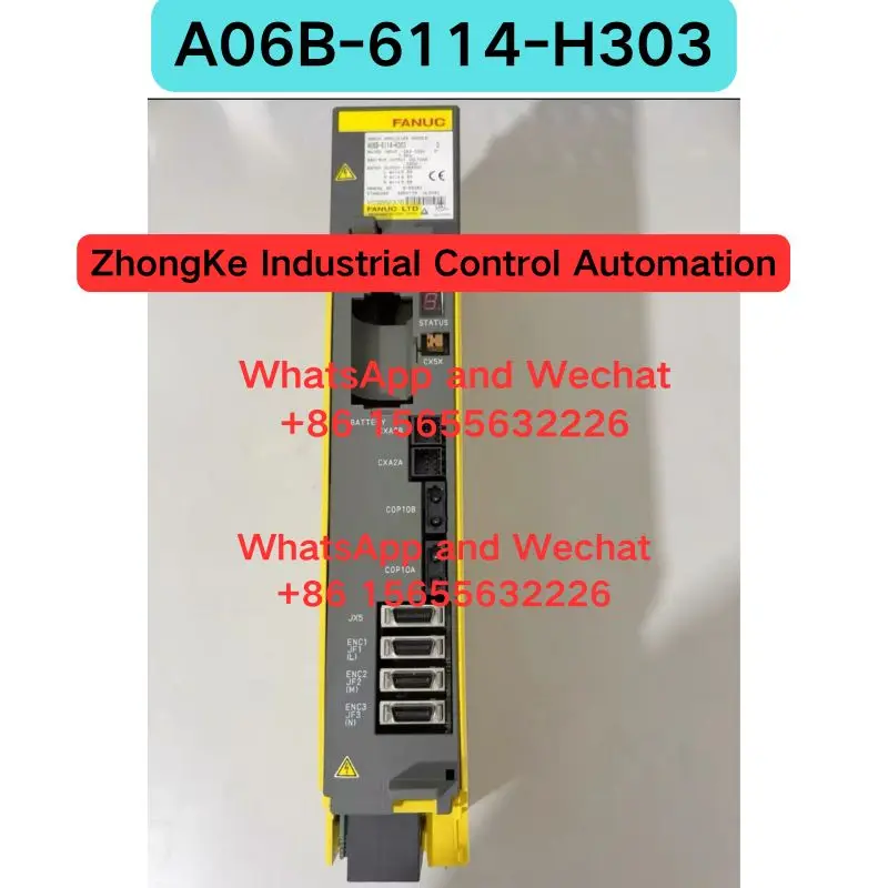 

Б/у драйвер A06B-6114-H303, оригинальный, демонтированный. Функциональный тест пройден. Быстрая доставка.