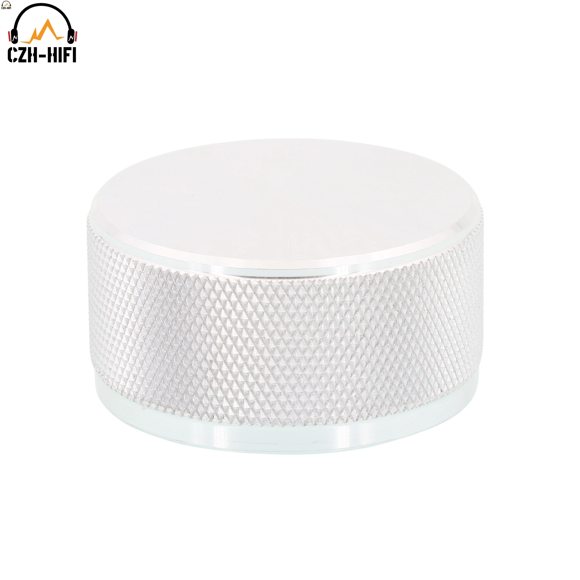 ฝาครอบ kancing Knop อลูมิเนียมกลึงด้วยเครื่อง CNC 38มม. 44มม. 1ชิ้นสำหรับเครื่องขยายสัญญาณเสียงโพเทนชิโอมิเตอร์จานปรับระดับเสียงวิทยุ DAC