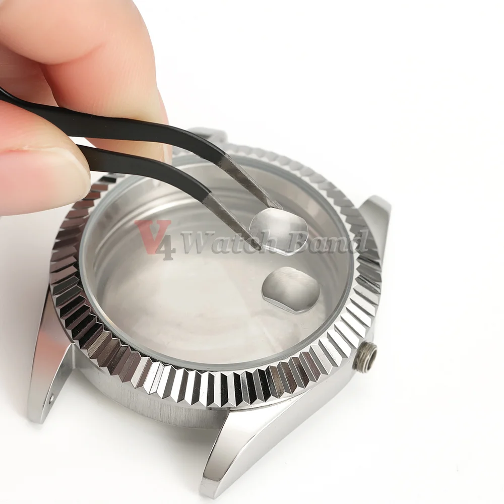 High Transparency Sapphire Mineral GlassCalendar Convex Lens for Date Window Magnifier Tool Watch Crystal Glass for Watchmakers